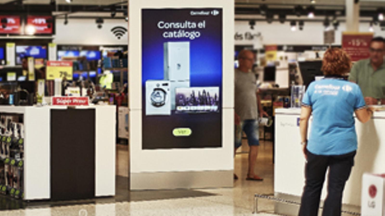 Carrefour avanza en innovación y digitaliza sus puntos de venta