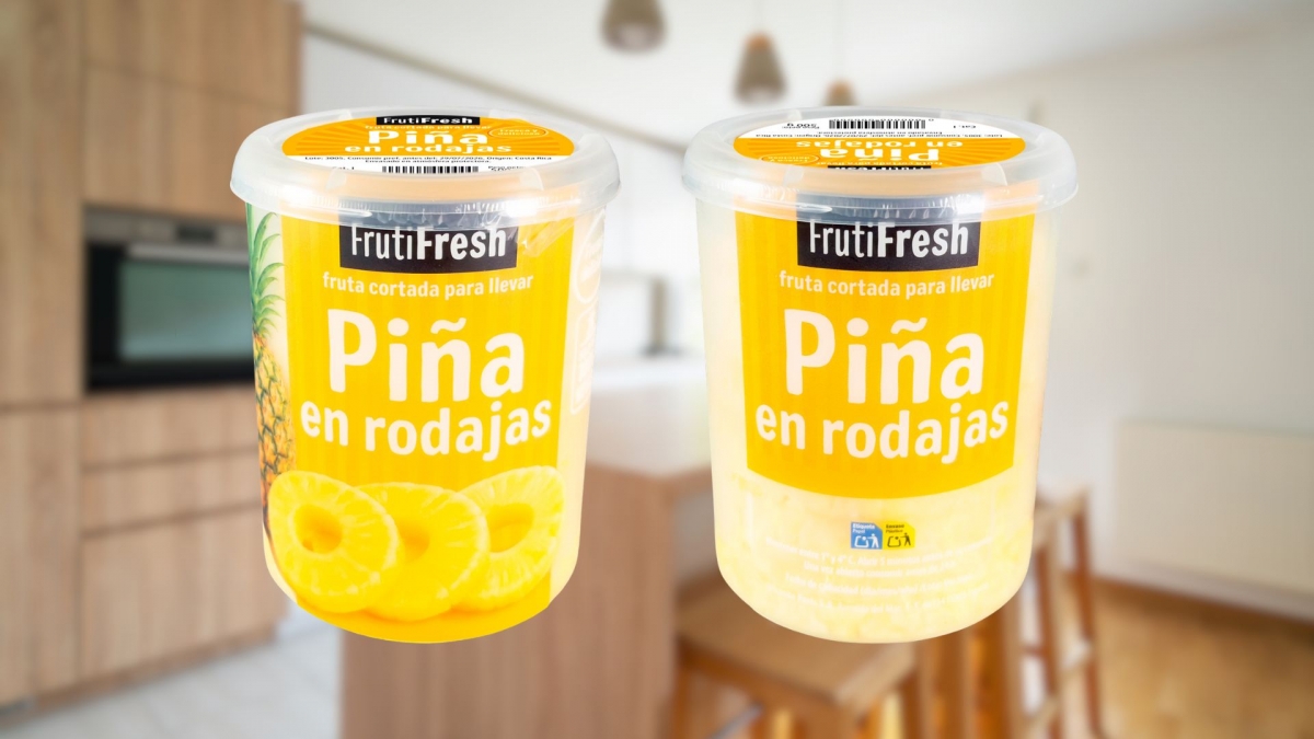 Peris presenta el nuevo envase de su piña cilindro Frutifresh con un 19,5% menos de plástico