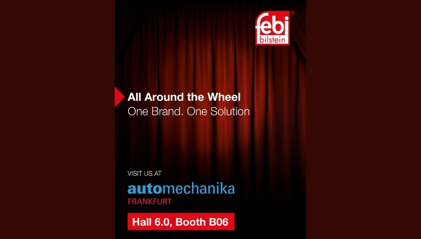febi mostrará en Automechanika Frankfurt la segunda fase de su campaña 'All Around the Wheel'