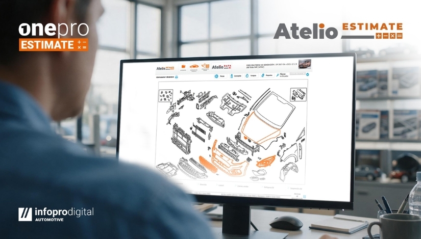 Infopro Digital Automotive presenta en España Atelio Estimate, su nueva solución de presupuestación para talleres