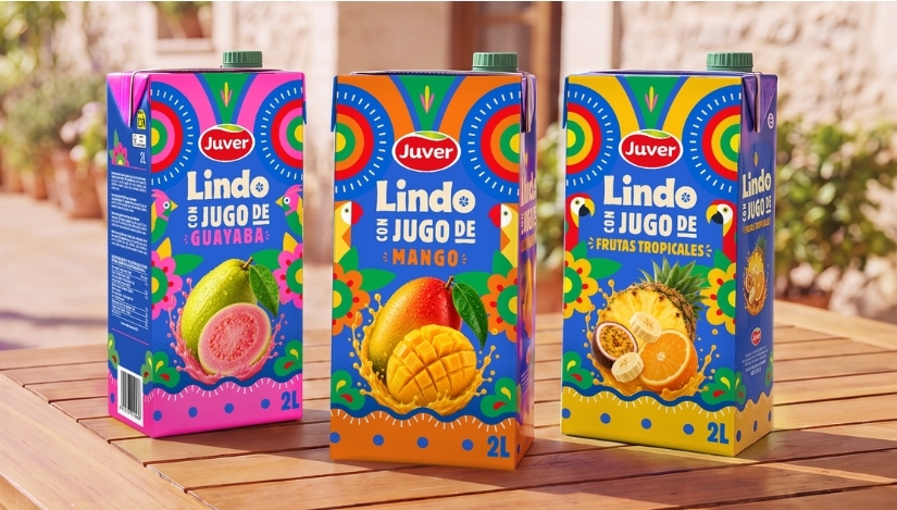 Juver lanza Lindo, su nueva gama con jugo de frutas de inspiración latinoamericana