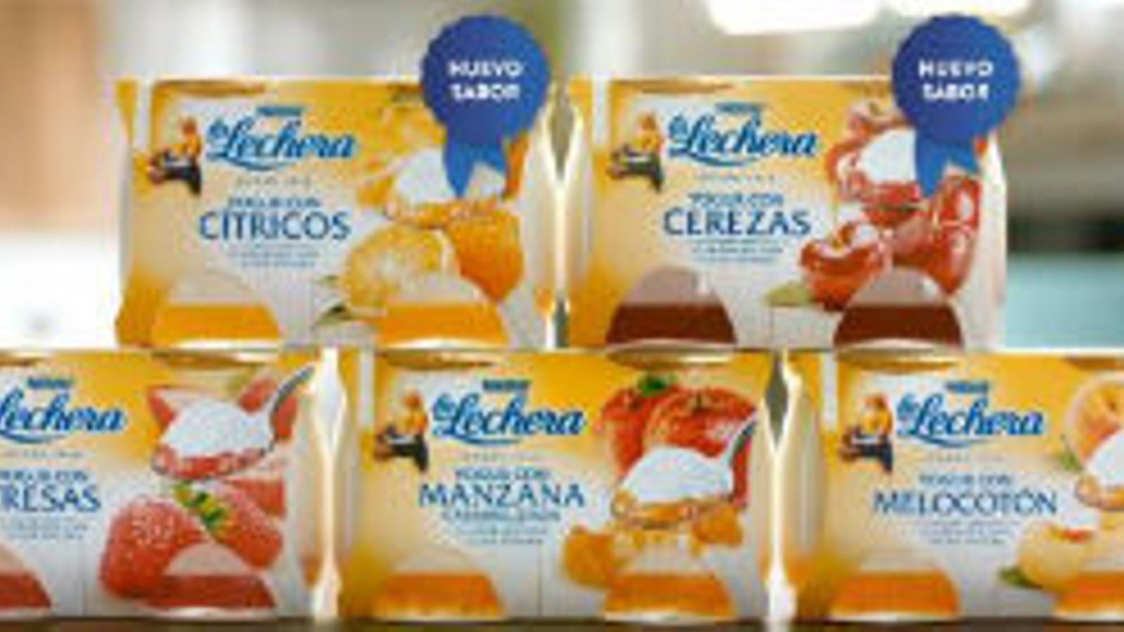 La Lechera renueva su gama de yogures con mermelada