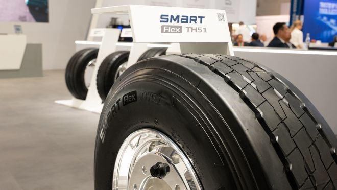 Hankook muestra Smart Flex TH51 en la IAA Transportation de Hannover (Alemania), su nueva gama de neumáticos para remolque