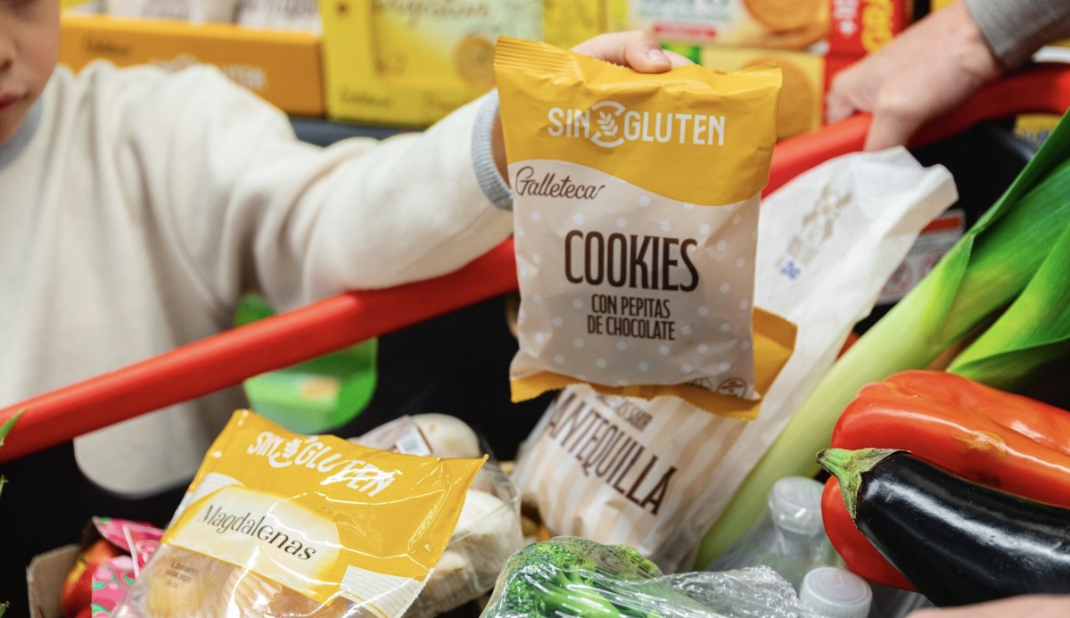 Productos sin gluten de marca Dia.