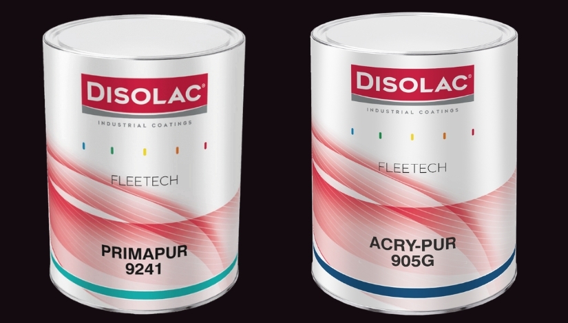 Disolac presenta Fleetech, su nueva línea de recubrimientos para el pintado de V.I. en el taller