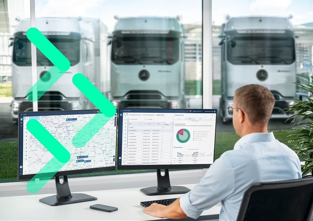 Mercedes-Benz Trucks presentó sus nuevas soluciones digitales en la IAA 2026.