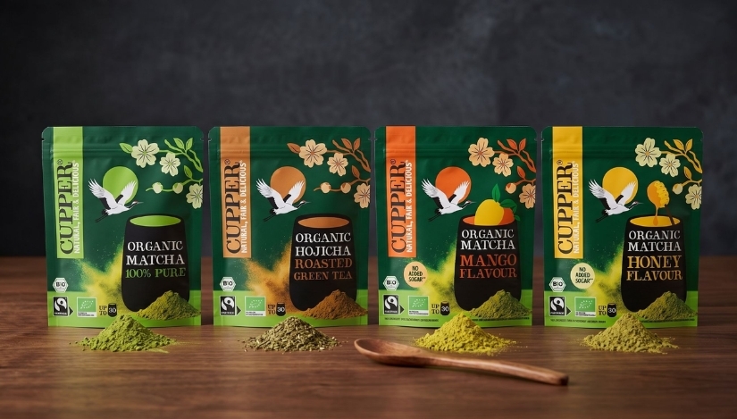 Biogran lanza su nueva gama de matcha Cupper con cuatro variedades ecológicas