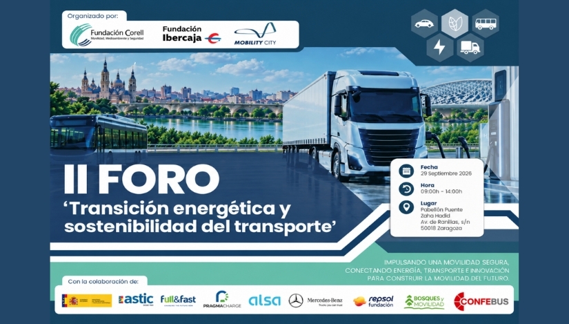 Zaragoza acogerá el II Foro 'Transición energética y sostenibilidad del transporte' 