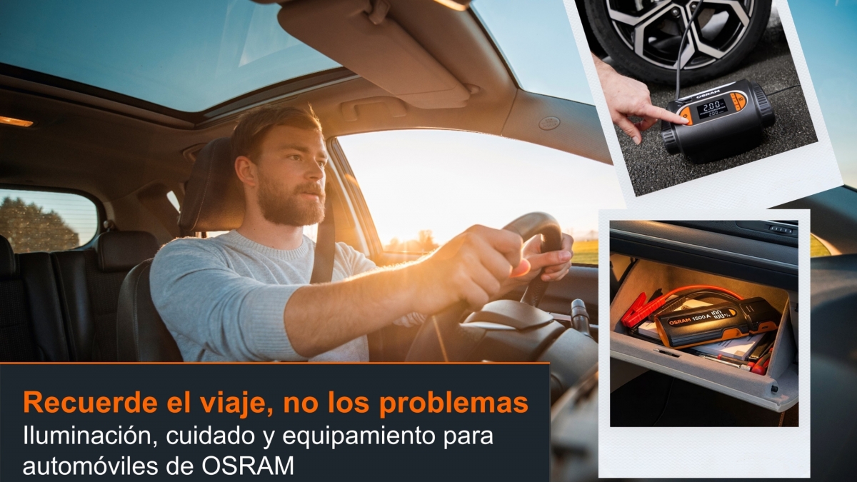 Mantenga a sus clientes preparados para la aventura con la gama de iluminación, cuidado y equipamiento para automóviles de Osram
