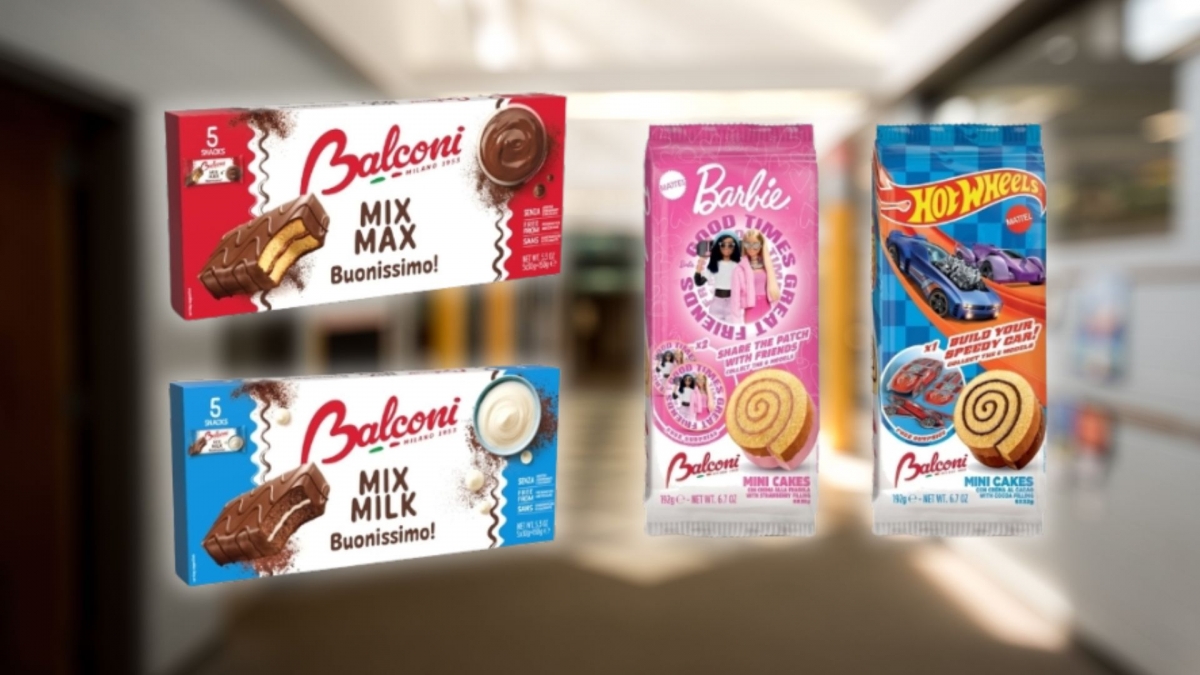 Balconi lanza Mix Max Buonissimo, Mix Milk Buonissimo y ediciones limitadas de Barbie y Hot Wheels