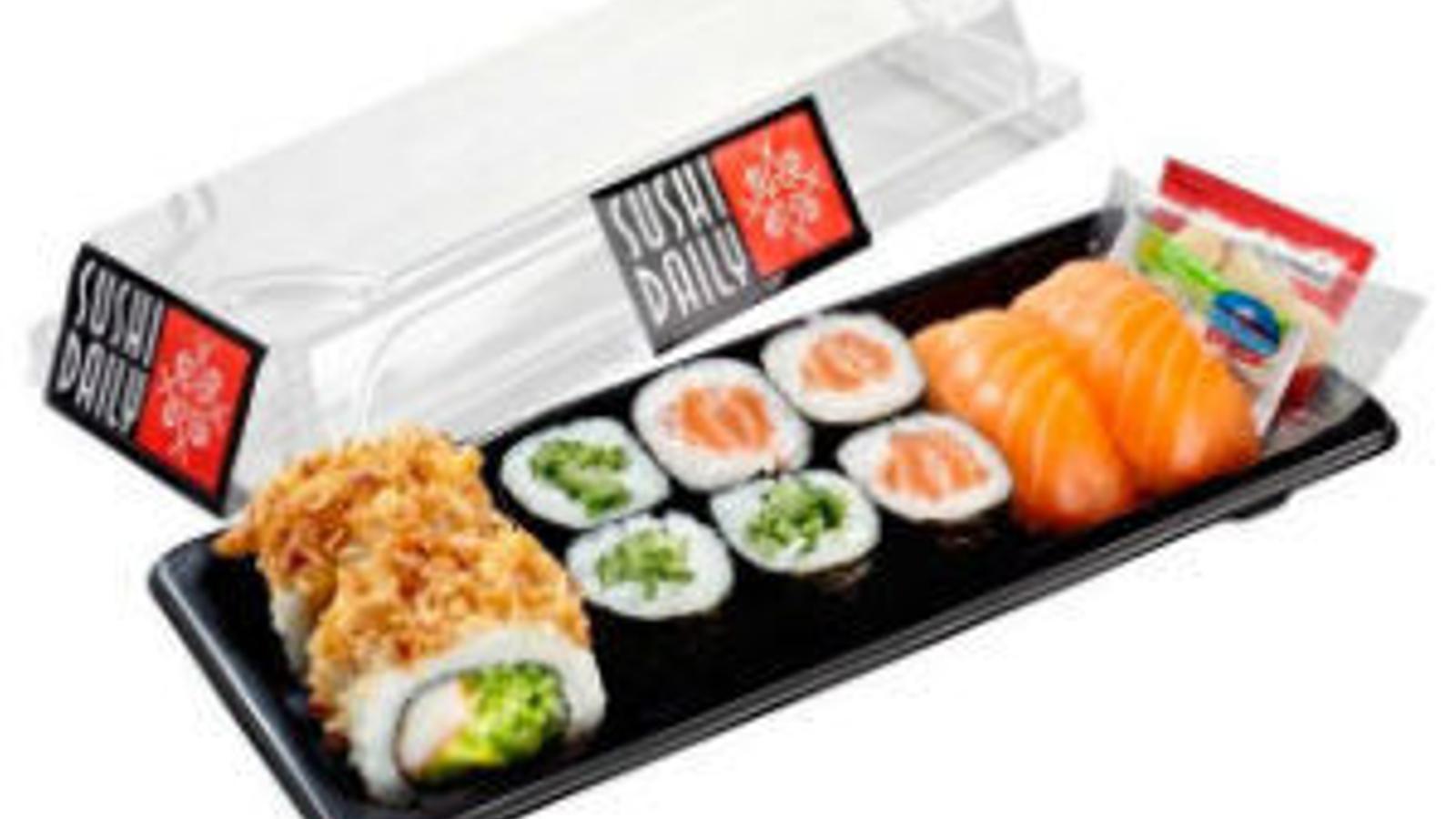 Sushi Daily amplía su gama de productos con alimentos sin gluten