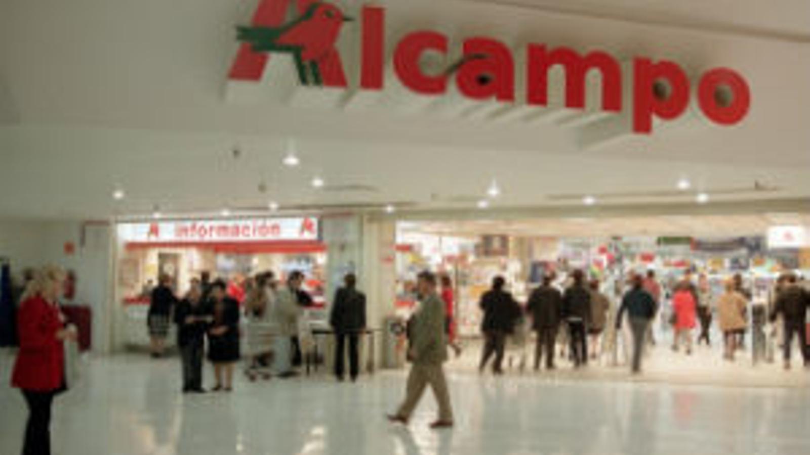 Alcampo, sin subvención para avanzar en eficiencia energética