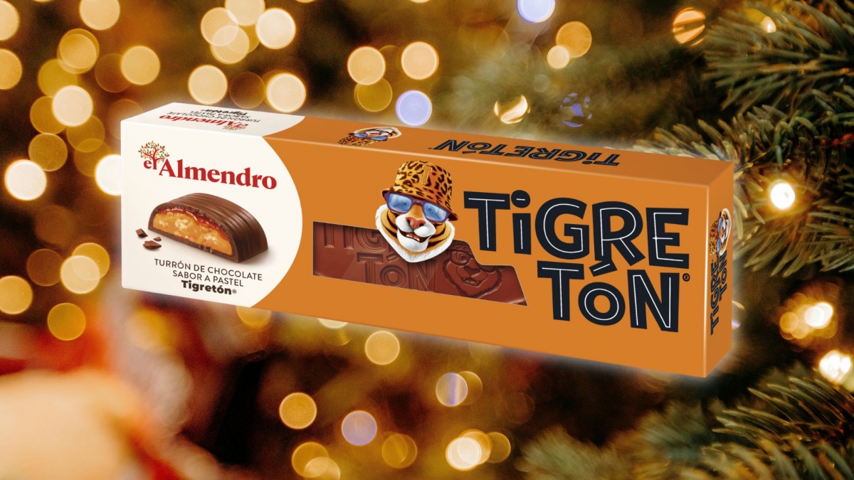 El Almendro lanza el primer turrón inspirado en Tigretón
