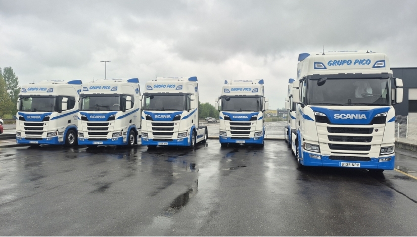 Scania provee a Grupo Pico con 20 nuevas tractoras de su gama Super