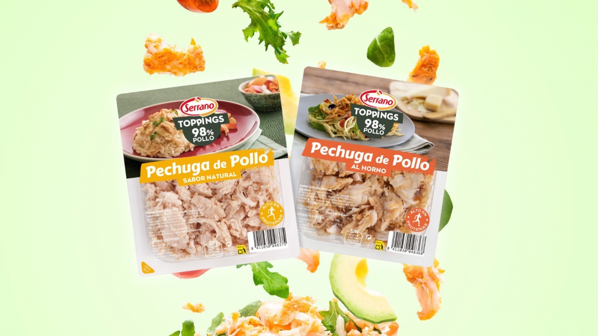 La gama 'Toppings' de Cárnicas Serrano protagoniza la nueva campaña de la marca