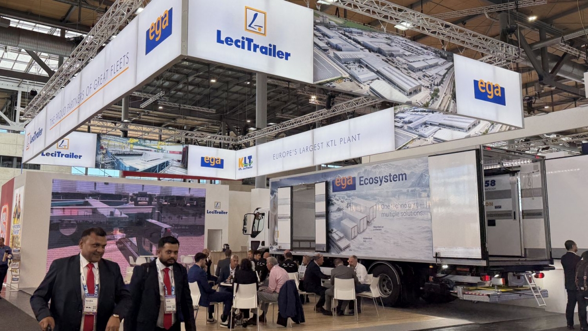 Lecitrailer y Ega llevan a IAA Transportation sus soluciones para carga aérea y transporte frigorífico