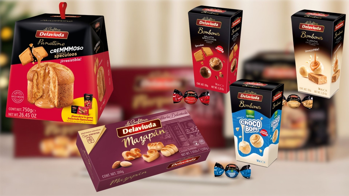 Delaviuda presenta sus nuevos formatos y sabores para esta Navidad