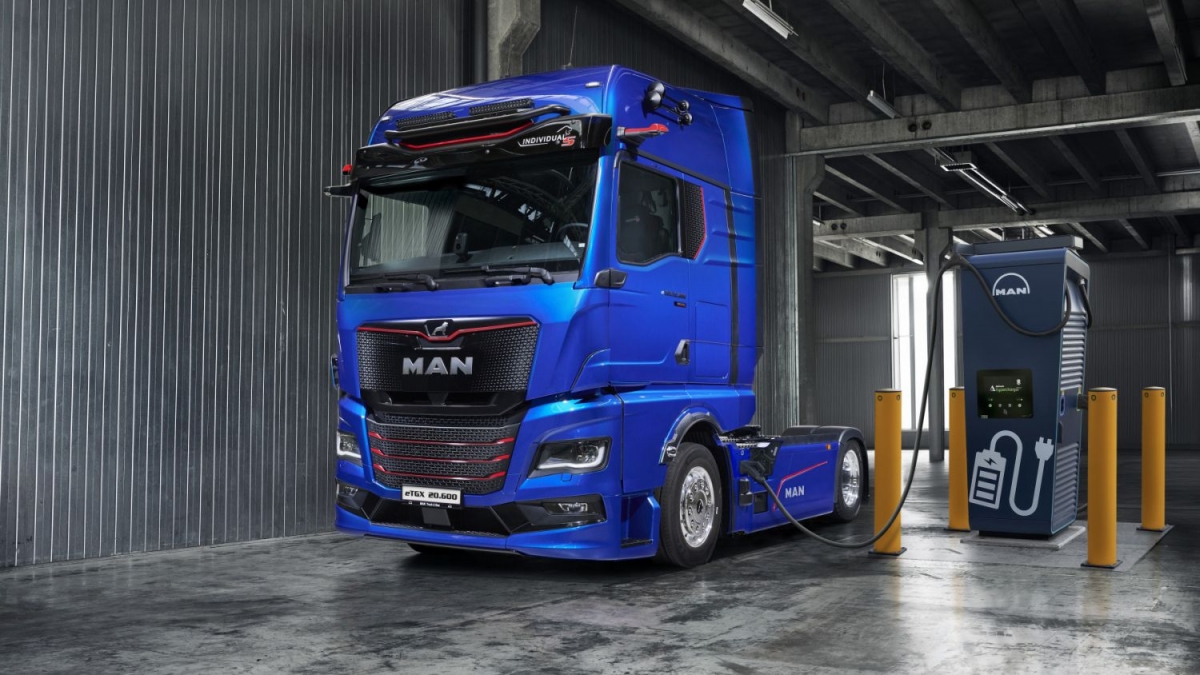 MAN renueva el eTGX con hasta 720 km de autonomía y carga MCS de 750 kW
