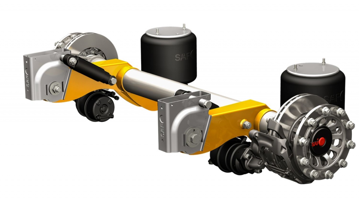 SAF-Holland culmina la integración de Haldex y lanza el nuevo eje SAF Fusion