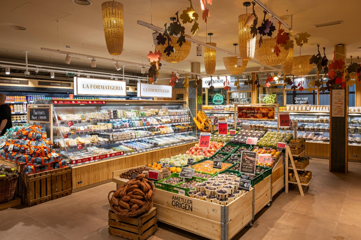 Nueva tienda de Ametller Origen en la Via Laietana de Barcelona.