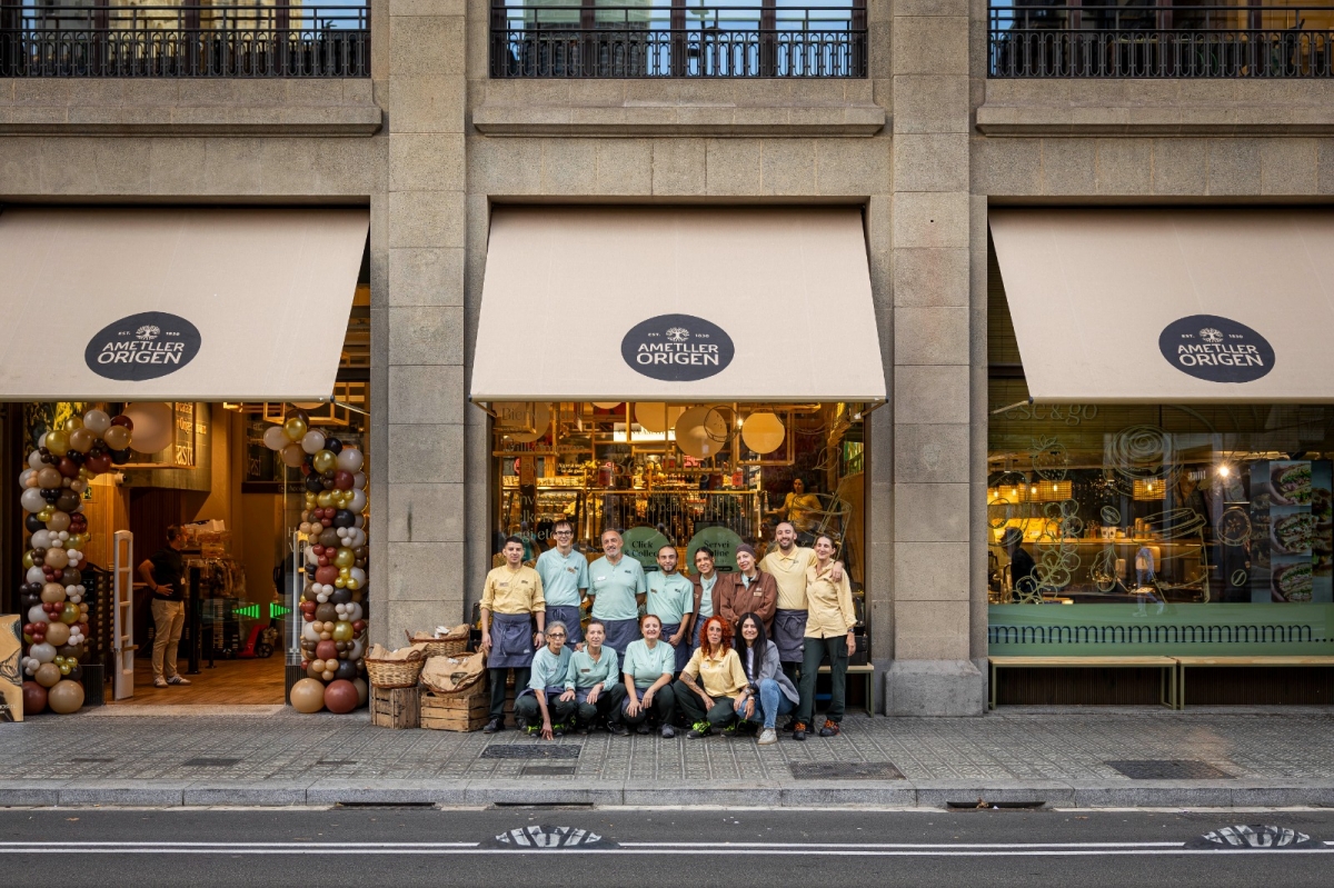 Nueva tienda de Ametller Origen en la Via Laietana de Barcelona.