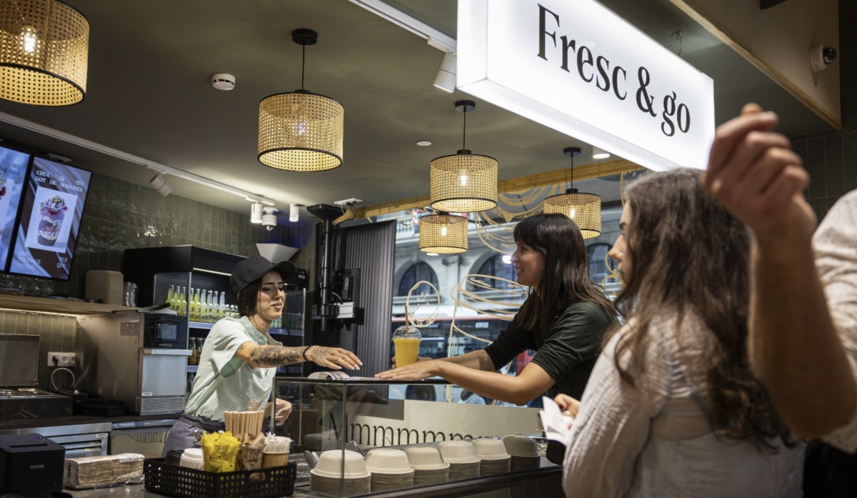 Nueva tienda de Ametller Origen en la Via Laietana de Barcelona.