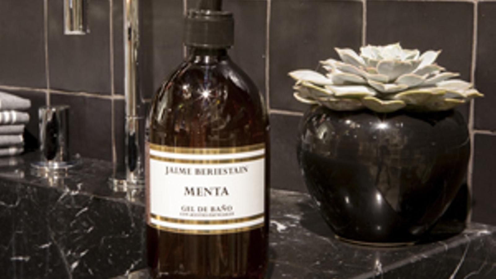 Nuevo gel de baño de menta de Jaime Beriestain