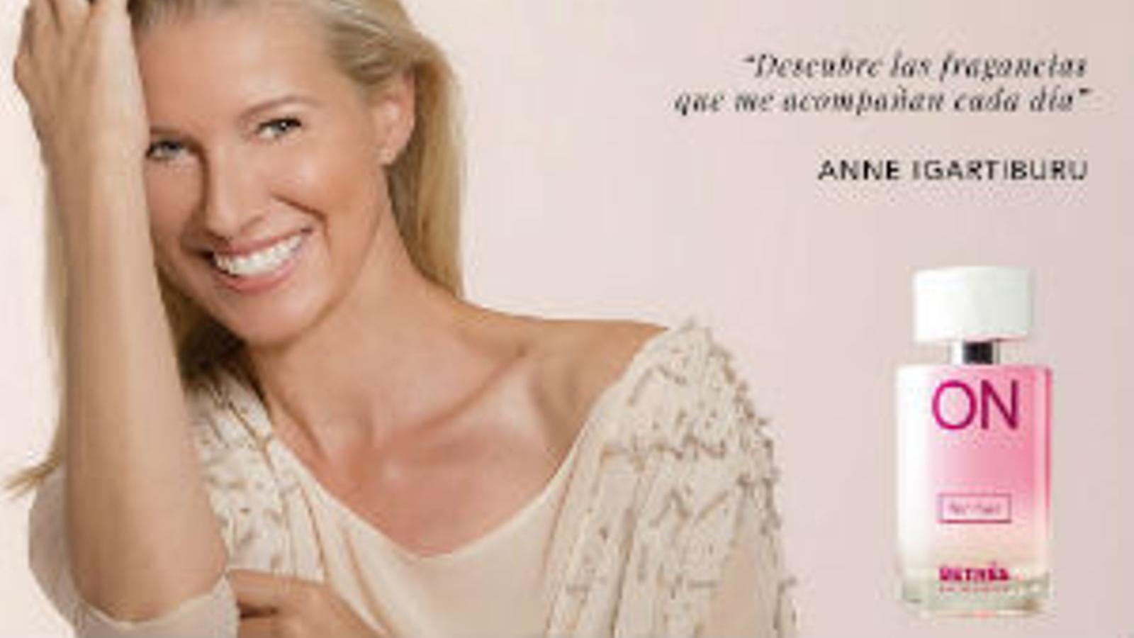 Anne Igartiburu, imagen de los nuevos perfumes Betrès ON
