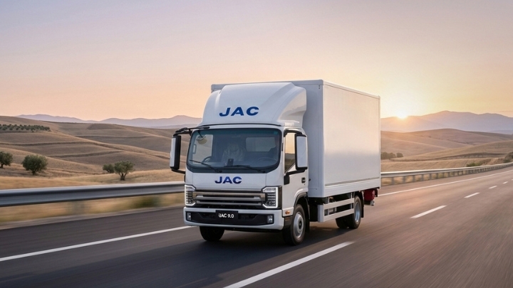 El iJAC 9.0 llega a España: el nuevo camión eléctrico de nueve toneladas de JAC