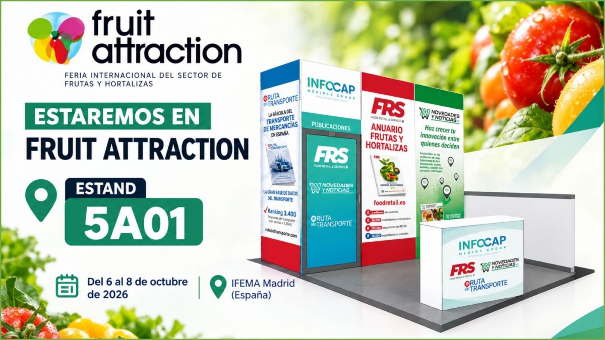 Visítanos en Fruit Attraction 2026, en el estand 5A01