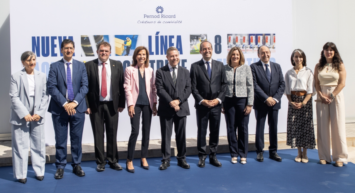 Pernod Ricard amplía su planta de producción de Las Labores (Ciudad Real) después de invertir 14,5 milllones