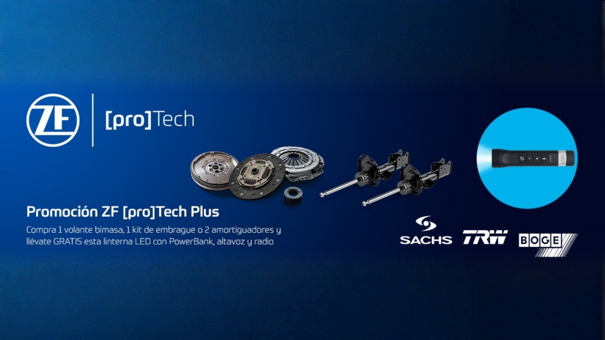 Nueva promoción exclusiva para talleres miembros ZF [pro]Tech plus