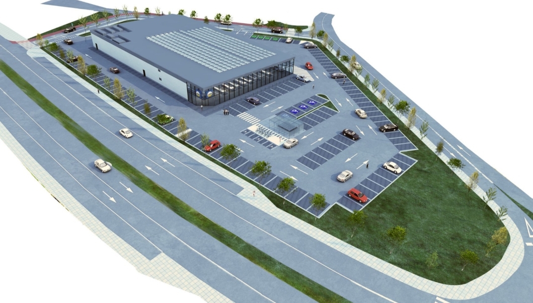 Lidl inicia las obras de su sexta tienda de Gijón