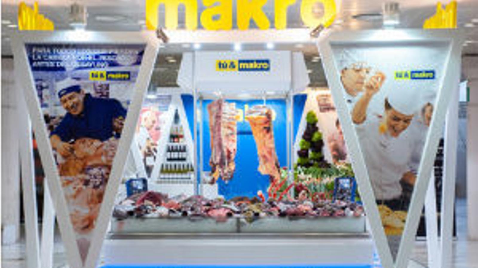 Estand de Makro en Madrid Fusión - 