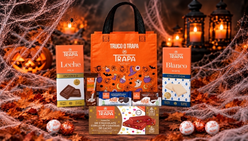Chocolates Trapa recupera su pack 'Truco o Trapa' para Halloween con nuevo formato