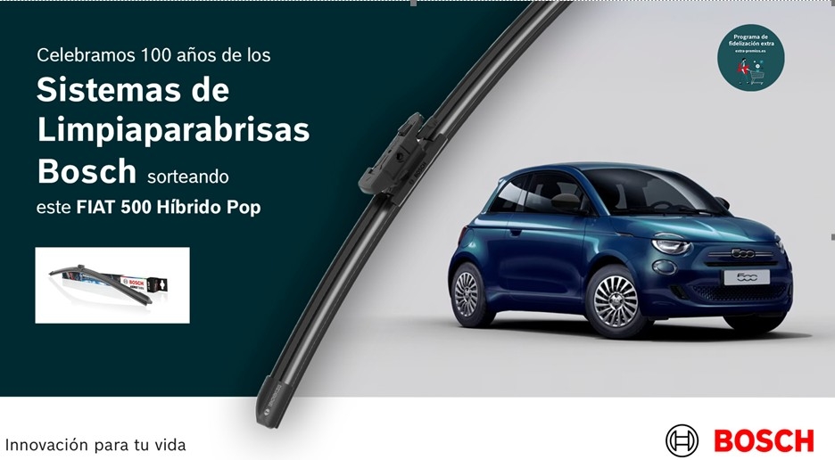 Bosch festeja el centenario de la revolucionaria creación del primer parabrisas eléctrico
