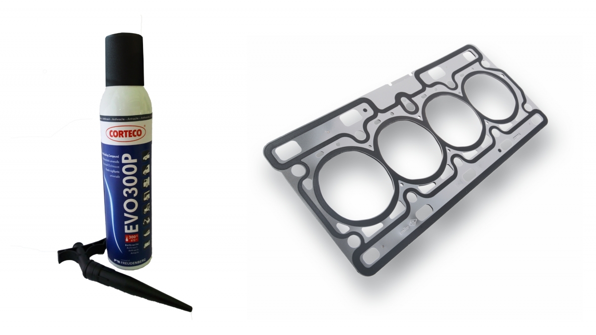 Pasta de silicona EVO 300 y EVO 300P de Corteco: soluciones flexibles para las tareas de sellado cotidianas