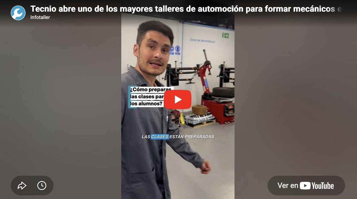 Tecnio abre uno de los mayores talleres de automoción para formar mecánicos en España 