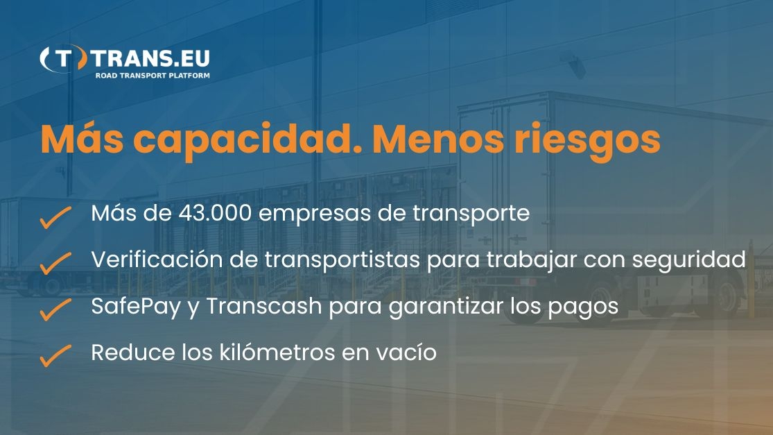 La falta de capacidad suele hacerse especialmente visible cuando una empresa depende de un número reducido de transportistas habituales.