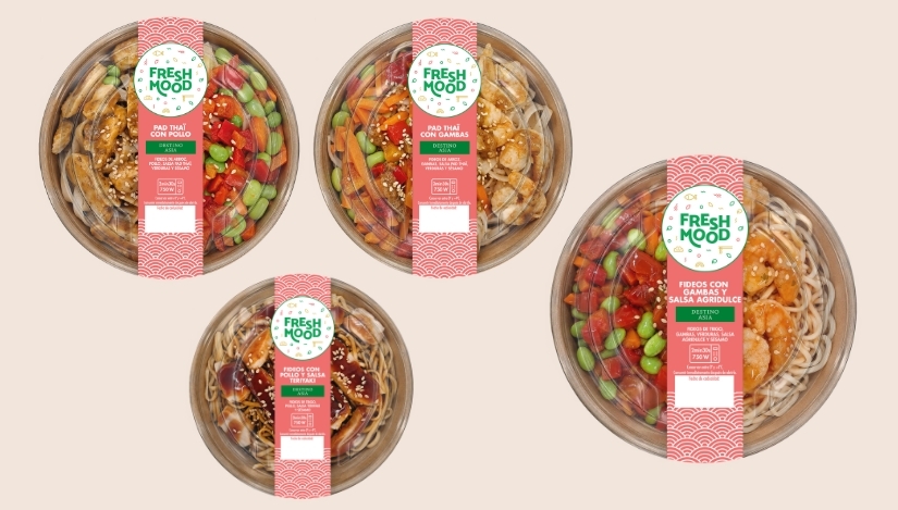 Freshmood amplía su oferta con cuatro nuevos platos calientes de inspiración asiática