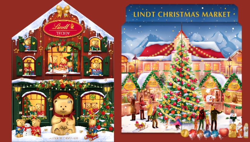 Lindt presenta su colección de Calendarios de Adviento de cara a la Navidad