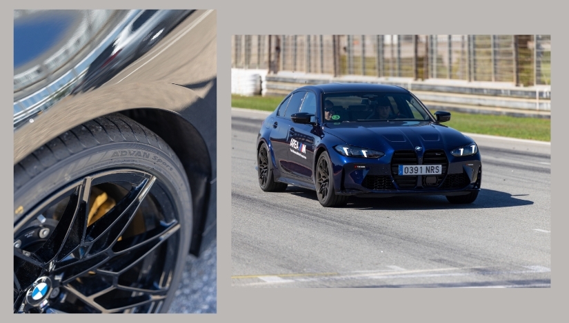 Los talleres Yokohama Club Network viven en Valencia una experiencia de conducción con BMW M equipados con Advan Sport V107