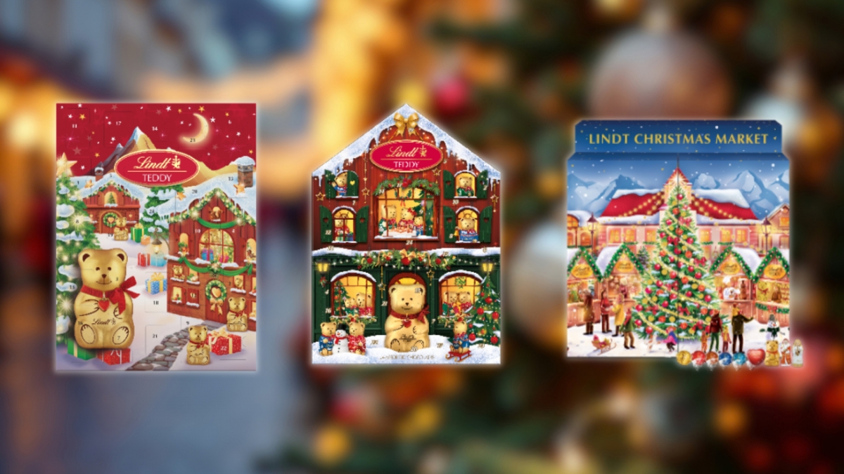 Lindt presenta su colección de Calendarios de Adviento de cara a la Navidad