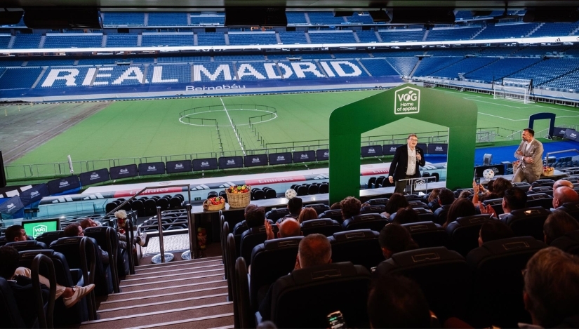 VOG recurre a la metáfora futbolística para presentar las claves que definen el futuro de la manzana