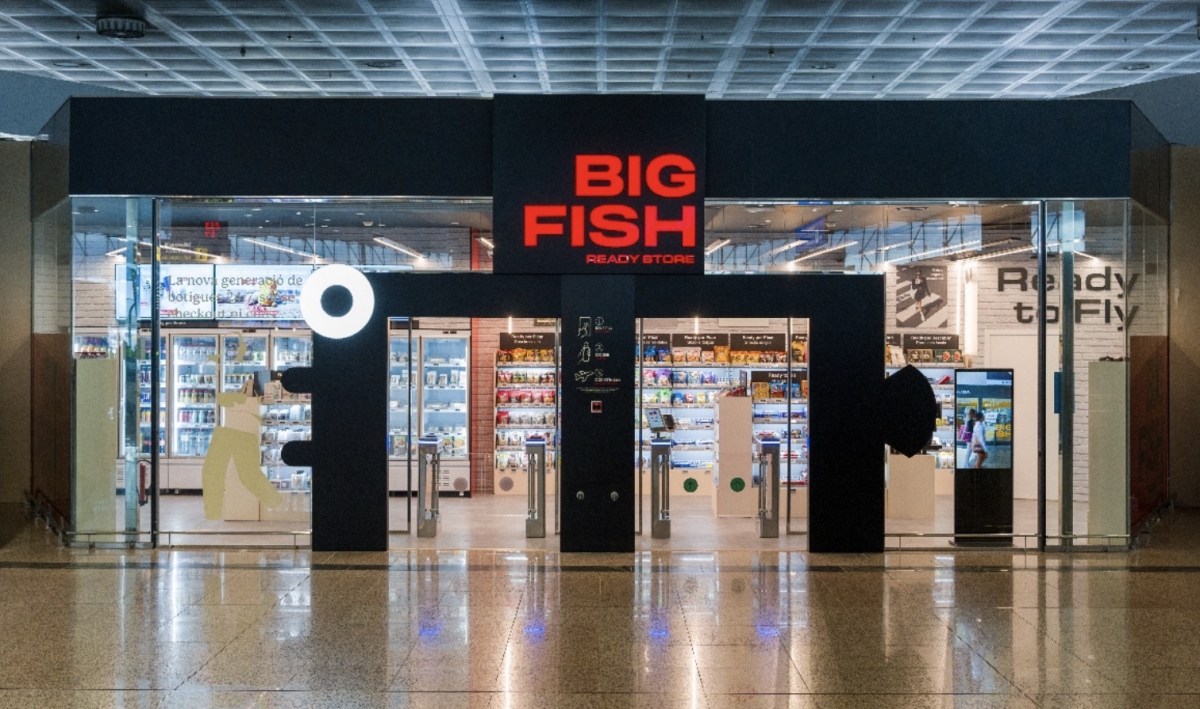 Big Fish inaugura un supermercado autónomo en el aeropuerto de Barcelona