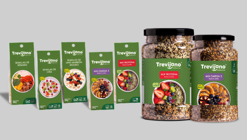Trevijano amplía su gama de semillas con dos mixes de proteína y omega 3