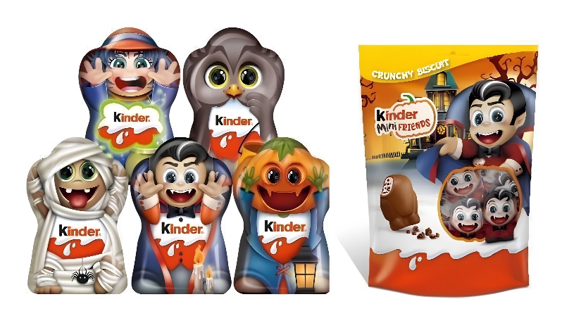 Kinder relanza una colección temática de edición limitada para Halloween