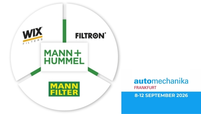 Mann+Hummel mostrará sus últimas novedades en filtración en Automechanika Frankfurt 2026
