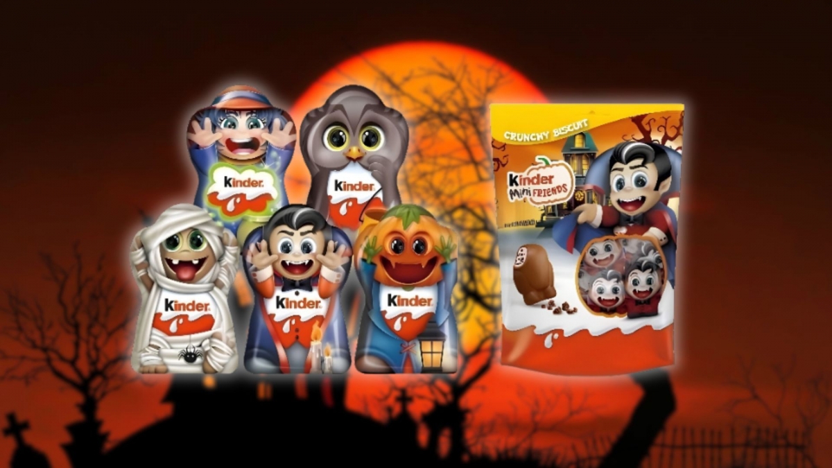Kinder relanza una colección temática de edición limitada para Halloween