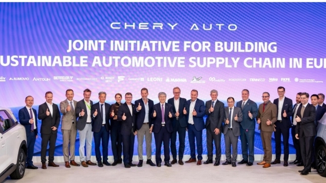 Aumovio, que aportará portfolio, I+D y red de producción, extiende a Europa su alianza con Chery